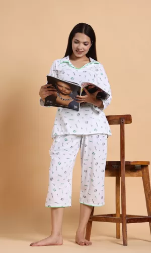 Silselah-Cotton Pajama Set